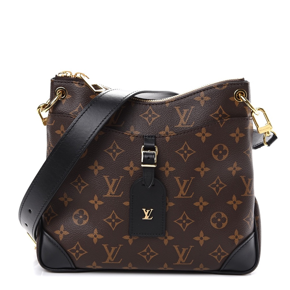 Louis Vuitton Odeon PM Black Monogram Bag